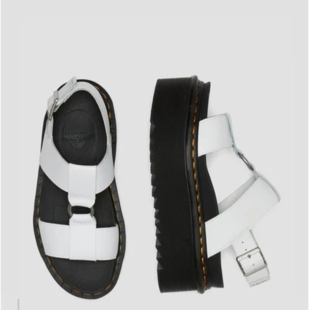 Dr. Martens × FRANCIS LEATHER STRAP SANDALS - Picture 3 of 13